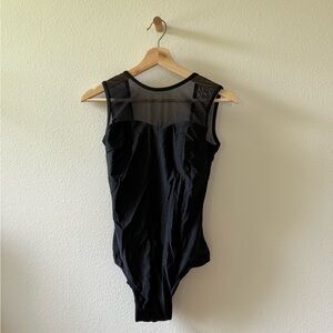Albion Fit “The Maria” Black Sheer Bathing Suit